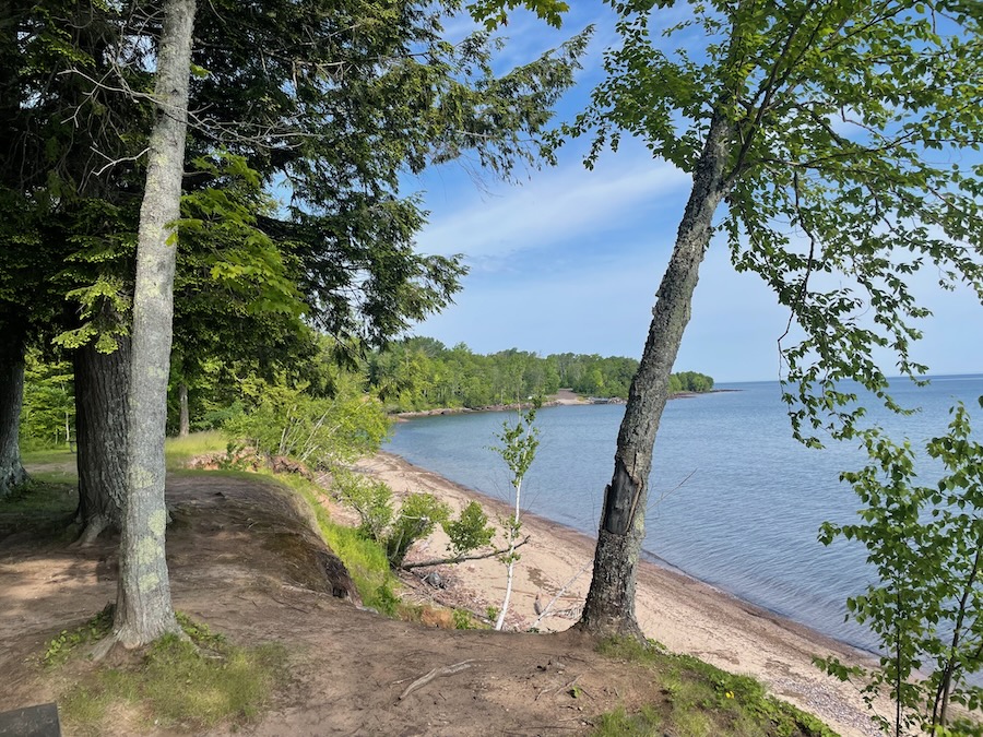 Lake Superior shoreline